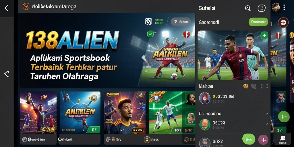 Tampilan visual menarik dari gameplay Sportsbook 138ALIEN.