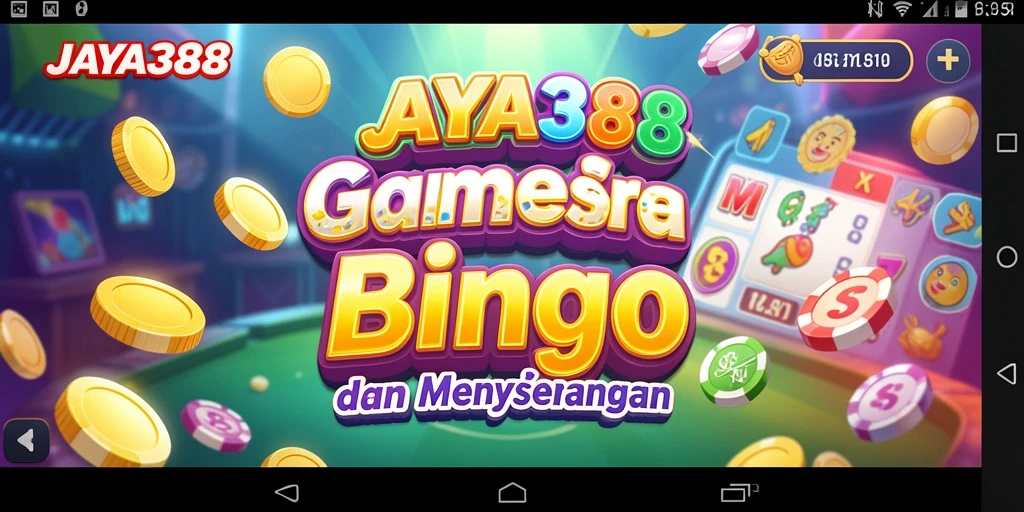 Tampilan menarik dari gameplay seru bingo di JAYA388.